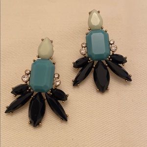 Blue earrings